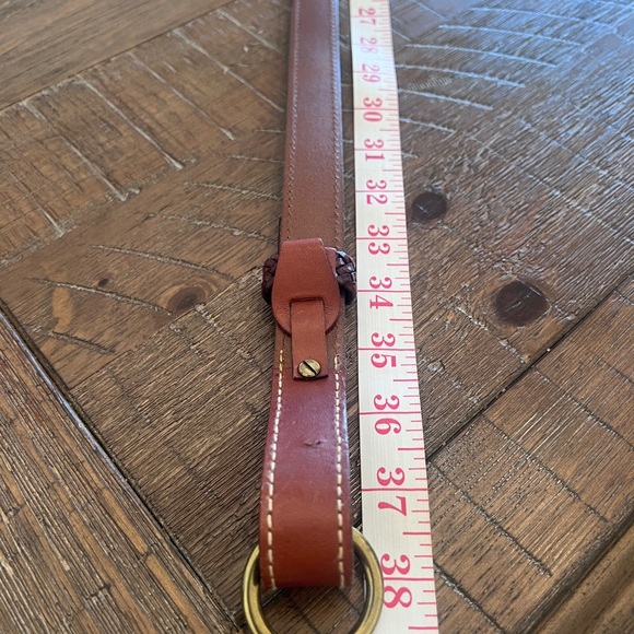 Lauren Ralph Lauren Brown Leather Belt - Picture 7 of 8